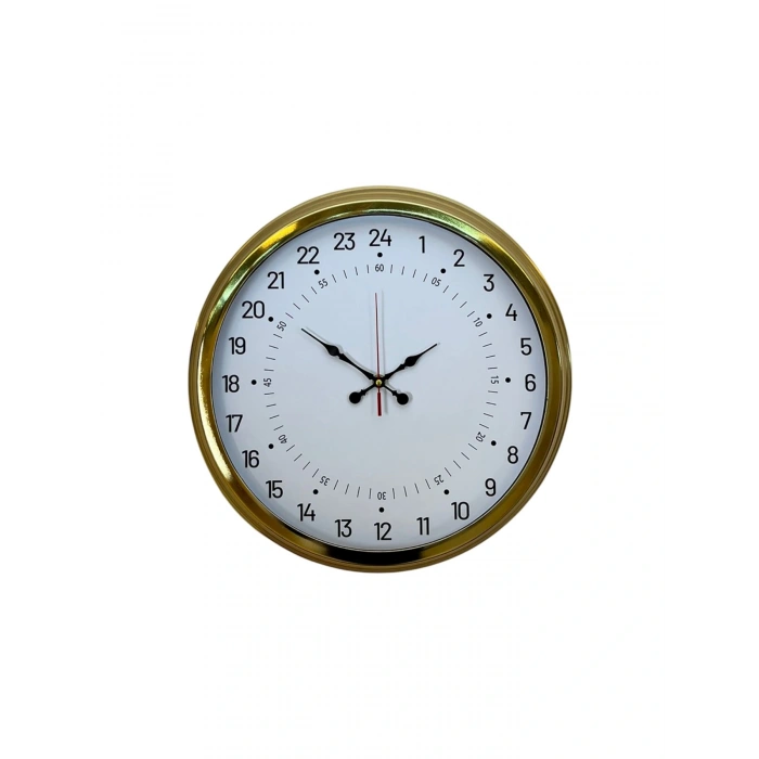 Zentime 40 Cm Gold Lüks Duvar Saati