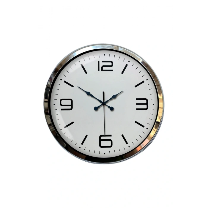 Zentime 40 Cm Krom Elegance Duvar Saati