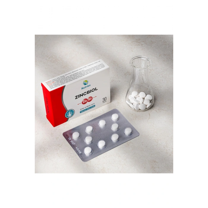 Zincbiol Çinko Takviyesi 30 Tablet – 3’lü Ekonomik Set