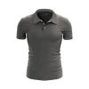 %100 Pamuk Polo T-Shirt IMPERO ANTRASİT MELANJ