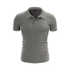 %100 Pamuk Polo T-Shirt IMPERO GRİ