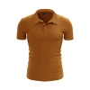 %100 Pamuk Polo T-Shirt IMPERO KAHVERENGİ