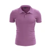 %100 Pamuk Polo T-Shirt IMPERO MOR