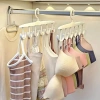 1 Piece Space-Saving 6-Hook Plastic Closet Organizer Practical Hanger
