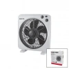 10 İNÇ  KUTU FAN  VANTİLATÖR  3 KADEME HIZ   6 PLASTİK KANAT 38W  60DK.ZAMAN AYARLI MTR-F610 (5365)