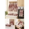 10 lu Lüks Bulaşık Kurulama Bezi ve Mutfak Peçetesi 50x70 Cm Daily Bordo