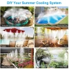 10 Meter DIY Balcony Veranda Gazebo Pergola Irrigation Cooling and Humidifying System (5365)
