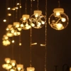10 Pendant Remote-Controlled Decorative Ball Mini Globe LED Daylight Color Decorative Lighting (5365)
