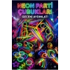 100 Adet Fosforlu Glow Stick Parti Seti | Bileklik, Kolye ve Eğlenceli Işık Çubukları