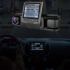 1080P Üçlü Lens Araba Dash Cam Dashcam Ön İç &amp; Arka HD Araba DVR 120 ° Açı Döngü Kaydı Yerçekimi Sensörü (5365)