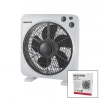 12 İNÇ  KUTU FAN  VANTİLATÖR  3 KADEME HIZ   5 PLASTİK KANAT  40W   60DK.ZAMAN AYARLI  MTR-F620 (5365)
