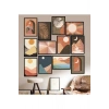 12 Parça Çerçeve Görünümlü Mdf Tablo Seti 15 x 20