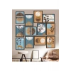 12 Parça Çerçeve Görünümlü Mdf Tablo Seti 15 x 20