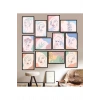 12 Parça Çerçeve Görünümlü Mdf Tablo Seti 15 x 20