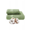 2 комплекта банных полотенец 100% хлопок Dry Зеленый