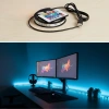 2 Metre Kumandalı USB LED Şerit Işık – Renk Ayarlı Dekoratif Ortam ve Ambiyans Aydınlatması