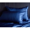 2’li İpek Dokulu Saten Lacivert Yastık Kılıfı 50x70 – Mikrosaten, Saç ve Cilt Dostu