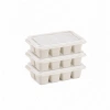 3lü Mini Buz Kalıbı - Küp Şekilli - Kapaklı - Plastik