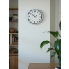 36 Cm Beyaz Dekoratif Duvar Saati