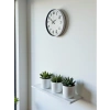 36 Cm Beyaz Dekoratif Duvar Saati