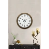 36 cm Eskitme Metal Standart Duvar Saati