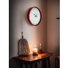 36 Cm Red 24-Hour Indicator Special Design Wall Clock