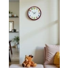 36 Cm Kırmızı Çocuk Odası Duvar Saati