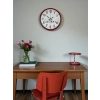 36 Cm Red Childrens Room Wall Clock