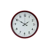 36 Cm Kırmızı Dekoratif Duvar Saati