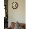 36 Cm Kırmızı Retro Duvar Saati