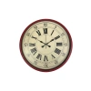 36 Cm Kırmızı Retro Duvar Saati