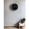 36 Cm Cream Gold Numeral Wall Clock