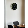 36 Cm Cream Gold Numbered Wall Clock