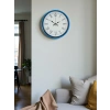 36 Cm Mavi Roma Rakamlı Duvar Saati
