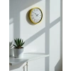 36 Cm Sarı Dekoratif Duvar Saati