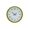 36 Cm Sarı Dekoratif Duvar Saati