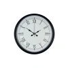 36 Cm Siyah Asil Roma Rakamlı Duvar Saati