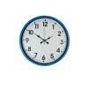 Zentime 36 Cm Blue Decorative Wall Clock