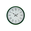 36 Cm Yeşil Roma Rakamlı Duvar Saati