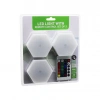 3PCS - ALTIGEN - RGB   KUMANDALI - PİLLİ - DOKUNMATİK  LAMBA SETİ  6 LED (5365)