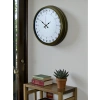 40 Cm Antique Metal 24 Hour Indicator Special Design Wall Clock