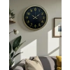 40 Cm Metal Aged Classic Wall Clock