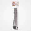 6lı Kaşıklı Pipet Seti - Metal - Pipet Temizleme Fırçası