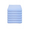 6-Piece Hotel Towel 100% Cotton White Hand Towel 50x90 Cm