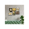6 Parça Çerçeve Görünümlü Mdf Tablo Seti 148 x 206