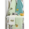 6 Piece Kitchen Drying Cloth 30 X 50 Cm Mint