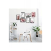 7 Parça Çerçeve Görünümlü Mdf Tablo Seti 148 x 206
