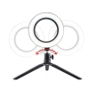 8inç 20cm Youtube Instagram Tiktok Selfie Stüdyo Video Fotoğraf Ring Light Tripod Led Halka Işık (5365)