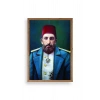 Abdülhamit Ahşap Çerçeveli Tablo 30 x 42