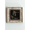 Afrikalı Kadın Çerçeveli Taş Tablo , Çerçeveli Taş Duvar Dekoru-enkcrcvtbl-00108 20 cm